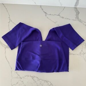 Lululemon Yoga Cropped Pants, Purple, Size 4